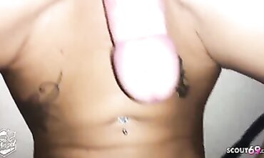 Redhead Anni Angel Takes Double Cumshot From Client