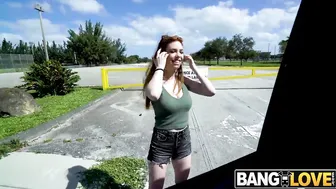 Busty Redhead Nala Brooks Gets Hardcore in College