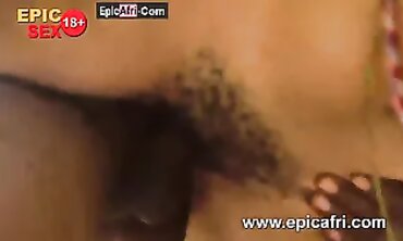 Country's Outdoor Ebony Threesome Hardcore Adventure
