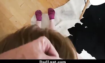 Stepdad's Passionate Desire Leading Him To Fulfill Her Fantasy