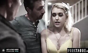 Chloe Virgin Gets Double Penetration From Step-Dad And Uncle