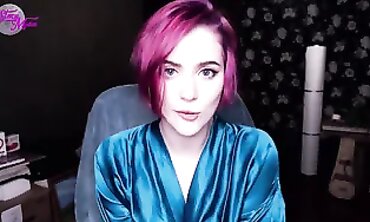 Russian Bi Girl Gives Dirty Talk Jerk Off Instructions