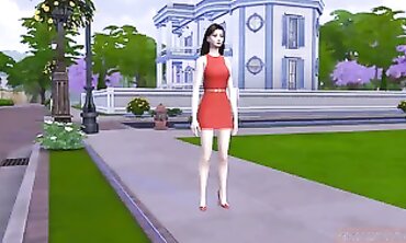 Chinese Step-Dad Bangs Son's GF at Party #2