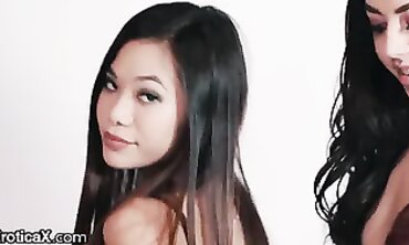 Vina-Sky's Hot & Busty Blonde Beauties Share A Wild Threesome