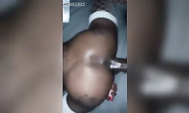 Ebony Anal Pleasure With A Big Cock
