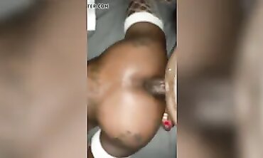 Ebony Anal Pleasure With A Big Cock