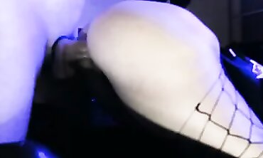 Ebony MILF Eva Latex in Vinyl and Leather Boots Gets Bondage Blowjob and Creampie