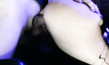 Ebony MILF Eva Latex in Vinyl and Leather Boots Gets Bondage Blowjob and Creampie