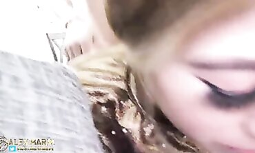 Mis primas me obligan a un trío hardcore con besos y semen