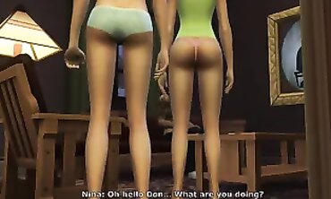 Lewd Sims S01E06: Entanglements with Katrina & Nina