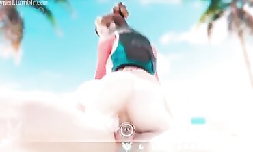 Overwatch Jack Hero D.Va Part 2