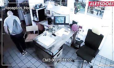 Skinny Russian Gamer Tempts Dweeb in Hostel