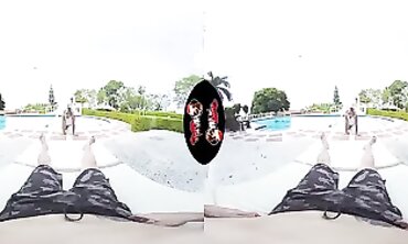 Veronica Leal: Sensuous Poolside POV Hardcore