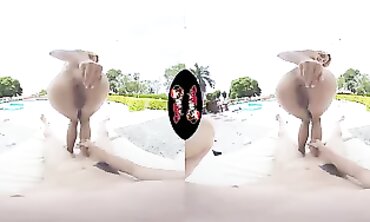 Veronica Leal: Sensuous Poolside POV Hardcore