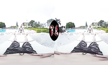 Veronica Leal: Sensuous Poolside POV Hardcore