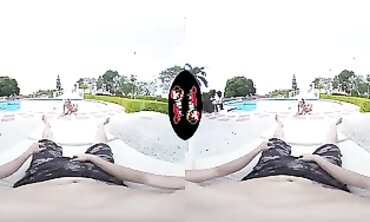 Veronica Leal: Sensuous Poolside POV Hardcore