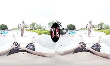 Veronica Leal: Sensuous Poolside POV Hardcore