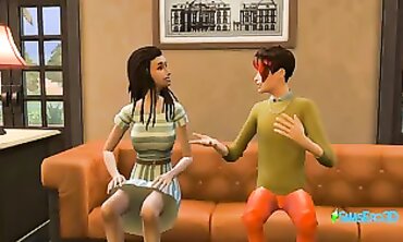 Sims 4: Dad and Stepson Corrupt His Sister