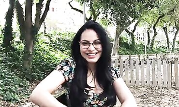Interracial Hardcore Blowjob and Handjob in Amateur Porn Mansion