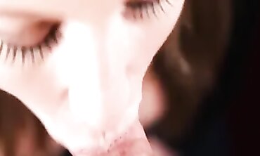 Aurora Snow Sucks Slowly Like a Pacifier