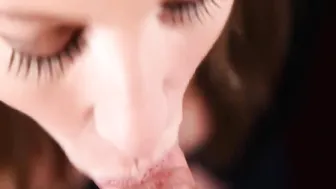 Aurora Snow Sucks Slowly Like a Pacifier