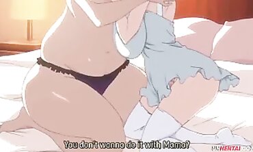 Busty Sapphic Stepmom and Stepdaughter-in-Law Anime