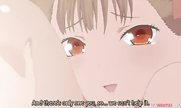 Busty Sapphic Stepmom and Stepdaughter-in-Law Anime