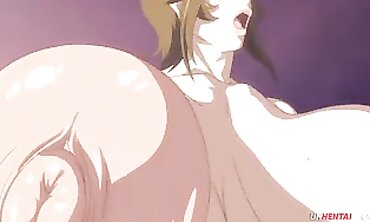Busty Sapphic Stepmom and Stepdaughter-in-Law Anime