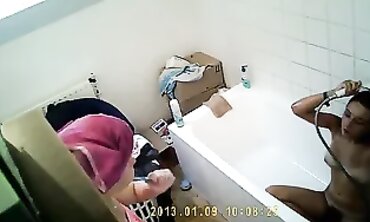 Hairiest-Teen's" - Barely Legal Teens Hair Removal Guide + Oral Job in Bathroom With Buddy