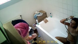 Hairiest-Teen's" - Barely Legal Teens Hair Removal Guide + Oral Job in Bathroom With Buddy