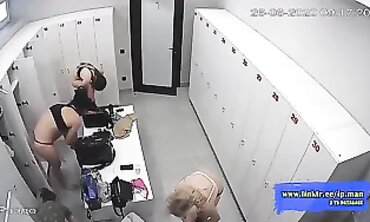 Russian Amateur POV: Locker Room Apartment #2