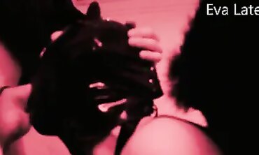 Eva Latex: Dark Angel MILF Gets Deep Throat in Bathroom