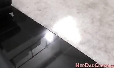 POV: Legal Stepdaughter Audrey Royal Takes Deep Throat and Gets Railed