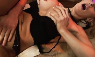 Tanya Tate Holds Her Breasts While Getting Fucked