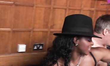 Facial Cumshot, Shaved Pussy, Interracial, Nylons/Pantyhose, One on One, High Heels