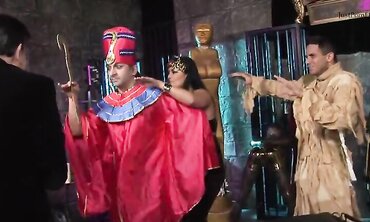 Big Boobed Bimbos Jasmine Black And Tarra White Suck And Fuck In Costumes