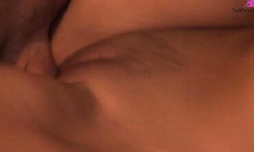 Karina White Holds Her Titties Up To Catch His Cum