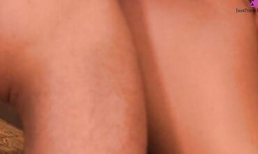 Karina White Holds Her Titties Up To Catch His Cum