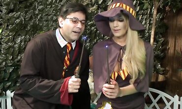 Harry Pornter Is Balls Deep In Louise Muirhead, Sensual Jane And Friends