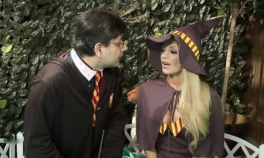 Harry Pornter Is Balls Deep In Louise Muirhead, Sensual Jane And Friends