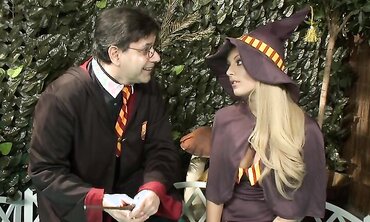Harry Pornter Is Balls Deep In Louise Muirhead, Sensual Jane And Friends