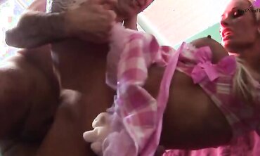 Anal Threesome With Two Euro Young Whores