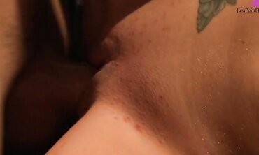 Brooklyn Chase Looks Back As He Slams Into Her Wet Pussy