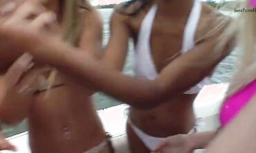 Gorgeous Lesbian Sluts Make The Most Of Their Boat Ride With Wild Sex Play