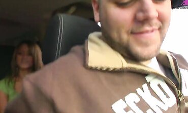 Horny Teen Gets Picked Up on the Street and Goes Home WIth Lucky Stud and Gets Her Oiled Ass Drilled With Dick
