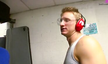 Sexy Teen Gets Picked Up at Shooting Range Only to Fuck Hung Stud and Get Cum Shot on Her Tight Stomach