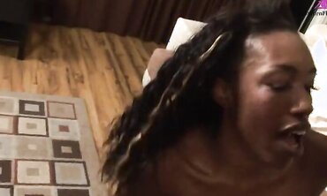 Royce Rae Loves To Fuck Hard Black Cock With Her Sweet Ebony Pussy