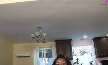 Royce Rae Loves To Fuck Hard Black Cock With Her Sweet Ebony Pussy