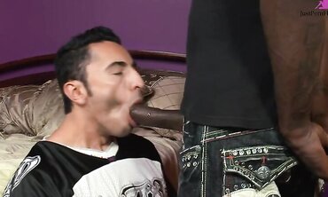 Gay friends decide to brighten up this sad evening with hot sex