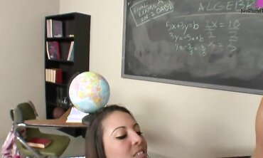 Nadia Noel Gets Touched By Her Teacher